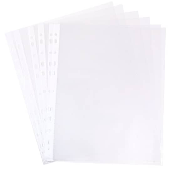 JAM Paper 8.5" x 11" Clear Sheet Protectors, 10ct. | Michaels JAM Paper 8.5" x 11" Clear Sheet Protectors, 10ct. | Michaels